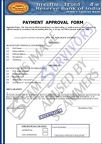 Fake Payment Approval Form