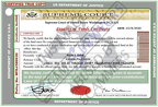 Fake Legality of Funds Certificate