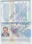 Fake Pasport Boris Douglas
