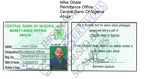 Fake ID Mike Obale