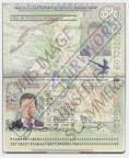 Fake Passport Ben Ho