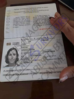 Fake Passport Kristina Bubka