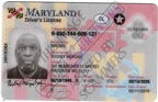 US MD MVA License  ( Rodney Morgan Brown