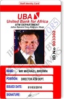 MICHAEL BROWN ID CARD