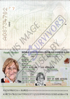 Fake Passport Maria Ramos