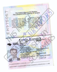 Fake Passport Fedir Pedro
