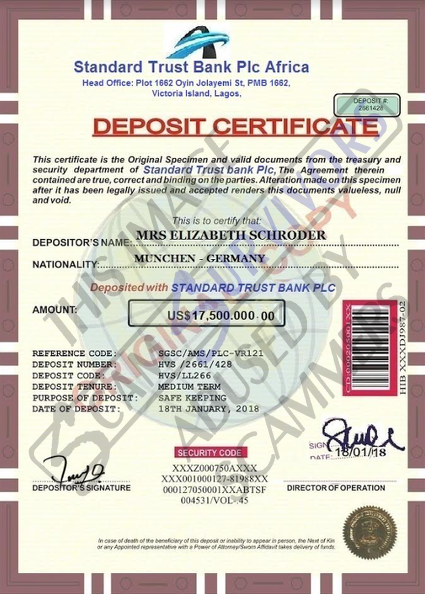 Fake Deposit Certificate.PNG
