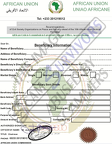 Fake Beneficiary Information Form