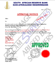 Fake Approval Notice