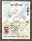 Fake Passport Duncan Smith
