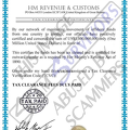 Fake Tax Clearance Certificate.PNG