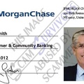 fake Chase id card