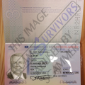 Fake Passport Albert Koen