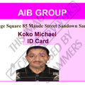 Fake ID Koko Michael 1