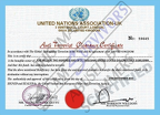 Fake Anti-terrorism Certificate