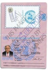 fake Guterres passport