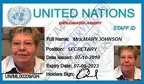 fake UN id card