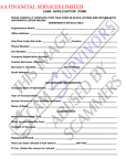 fake loan application form 1