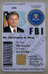 Fake ID Christopher Wray