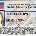 fake Danielly Kyle ss card