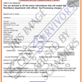 Fake Transfer Application Form