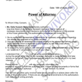 Fake Power of Attorney