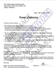 Fake Power of Attorney